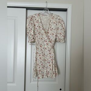 Reformation wrap dress